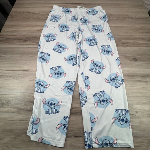 Disney Stitch Pajamas Sleepwear Set Long Sleeve Top Pants Women's Size M - Picture 9 of 16